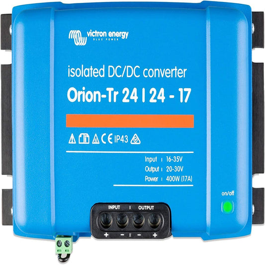 ORION-TR 24/24-17A (400W) ISOLATED DC-DC CONVERTER