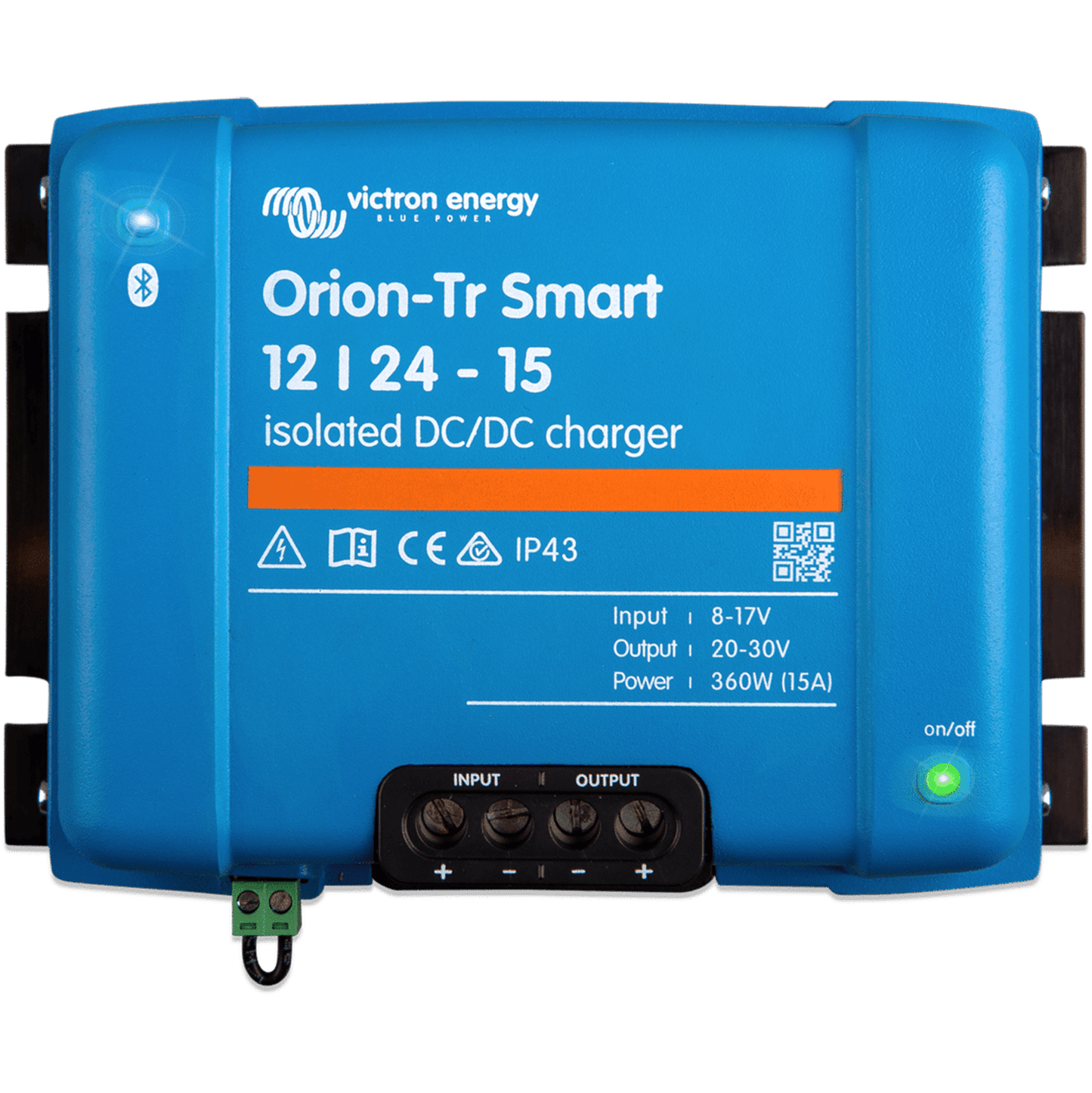 ORION-TR SMART ISOLATED 24V 15A DC TO DC CHARGER (LIFEPO₄)