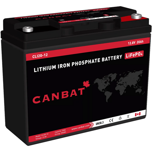 12V 20AH LITHIUM BATTERY (LIFEPO4)