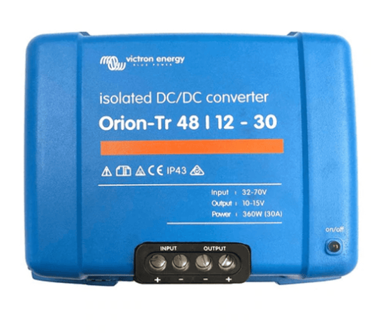 ORION-TR ISOLATED 48V/12V 30A DC TO DC CHARGER