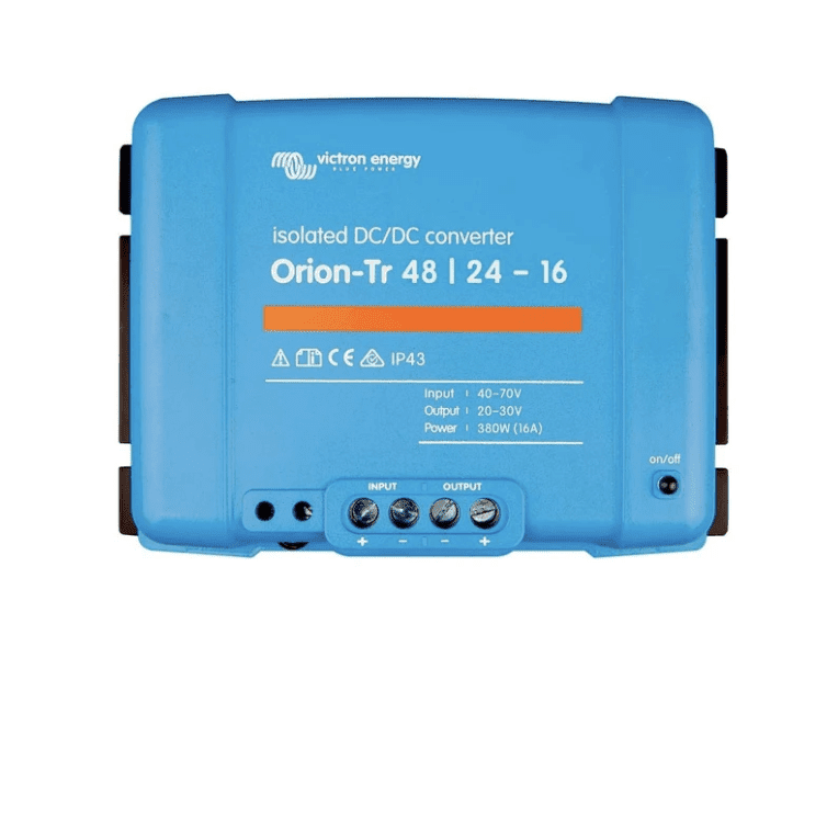 ORION-TR 48/24-16A (380W) ISOLATED DC-DC CONVERTER