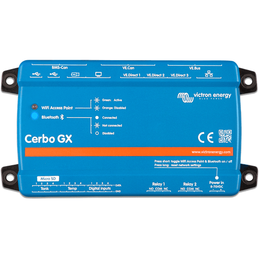 CERBO GX PANELS AND SYSTEM MONITORING – VICTRON ENERGY