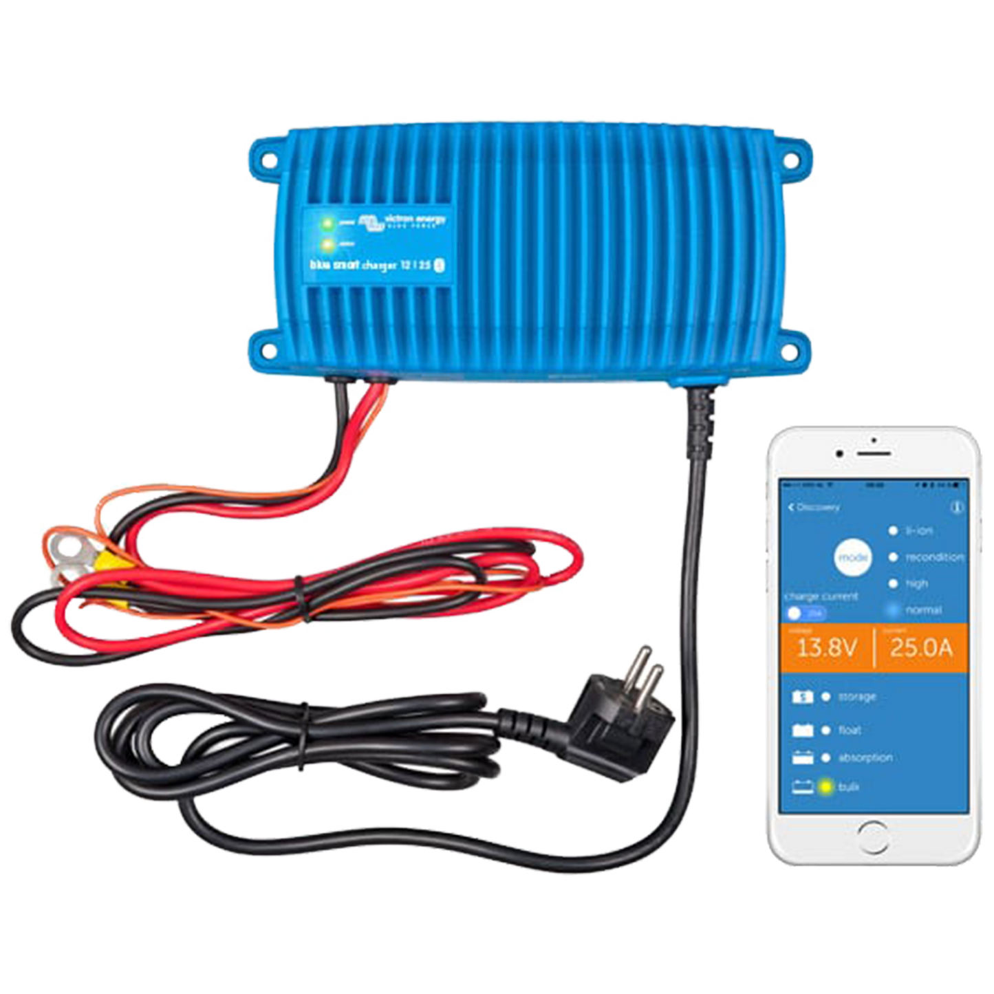 12A 24V CHARGER | VICTRON IP67 BATTERY CHARGER (LIFEPO₄)