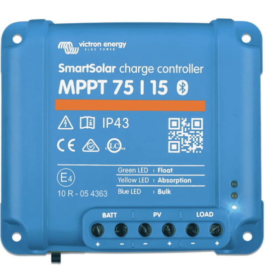 15A SOLAR CHARGE CONTROLLER – VICTRON ENERGY (LIFEPO₄)